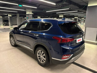 2019 Hyundai Santa Fe IV, синий, 2500000 рублей, вид 3