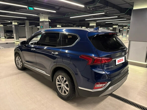 2019 Hyundai Santa Fe IV, синий - вид 2