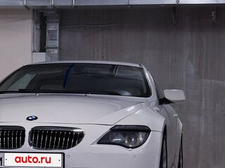 2008 BMW 6 серии 650i II (E63/E64) Рестайлинг, белый, 1650000 рублей, вид 2