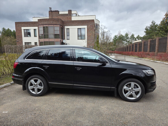 2012 Audi Q7 I (4L) Рестайлинг, чёрный, 2150000 рублей - вид 4