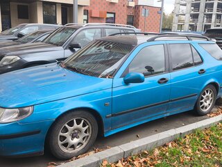 2002 Saab 9-5 I Рестайлинг, голубой, 427000 рублей, вид 1