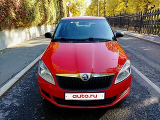 2014 Skoda Fabia II Рестайлинг, красный, 520000 рублей, вид 2