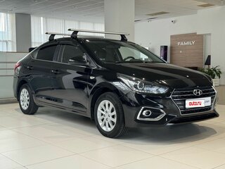 2018 Hyundai Solaris II, чёрный, 1350000 рублей, вид 3