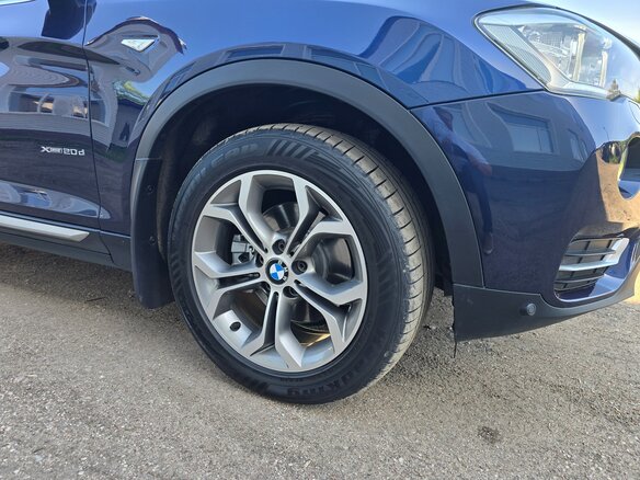 2017 BMW X3 20d xDrive II (F25) Рестайлинг, синий, 2850000 рублей - вид 17