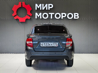 2019 Lada (ВАЗ) Granta I Рестайлинг, серый, 670000 рублей, вид 5