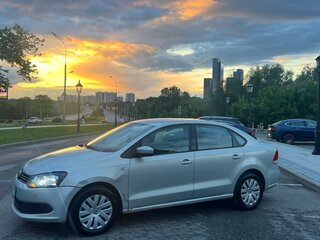 2011 Volkswagen Polo V, серебристый, 520000 рублей, вид 1