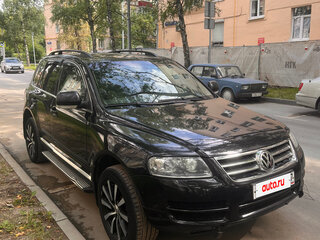 2006 Volkswagen Touareg I, чёрный, 899999 рублей, вид 1