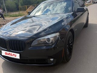 2011 BMW 7 серии Long 740Li V (F01/F02/F04), чёрный, 1650000 рублей, вид 1