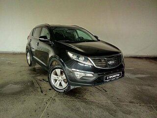 2013 Kia Sportage III, чёрный, 1140000 рублей, вид 3