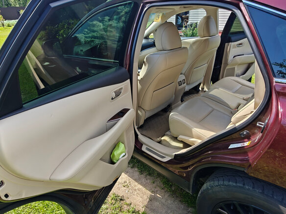 2013 Lexus RX 350 III Рестайлинг, красный, 2360000 рублей - вид 34