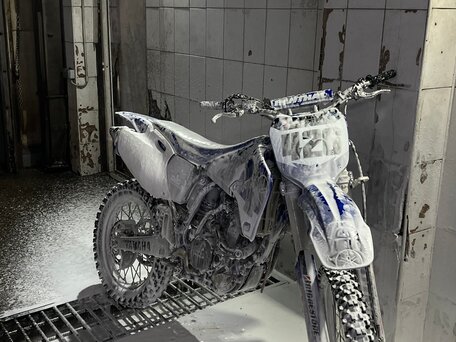 2005 Yamaha YZ250F, синий, 210000 рублей, вид 3