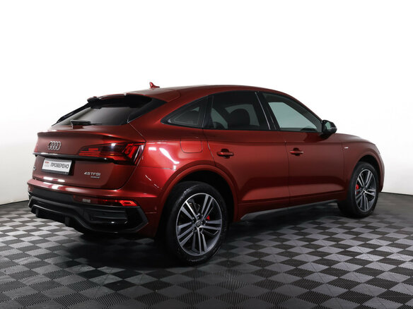 2020 Audi Q5 Sportback L 45 TFSI I (FY), красный - вид 4
