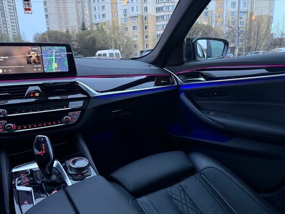 2020 BMW 5 серии 523d xDrive VII (G30/G31/G38) Рестайлинг, белый, 5490000 рублей - вид 11