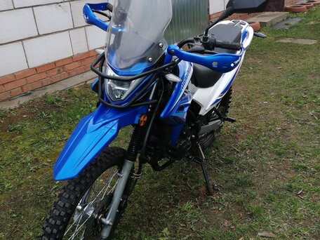 2021 Motoland XR250 Enduro, синий, 140000 рублей, вид 2