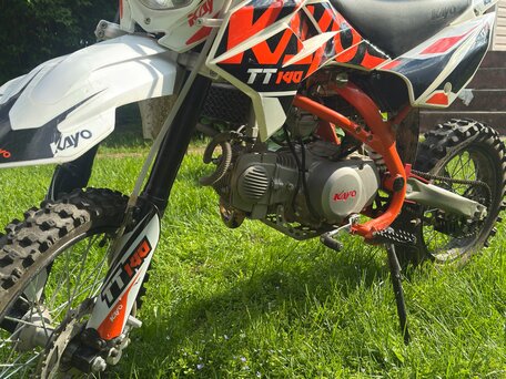 2020 Kayo Basic TT140, красный, 72000 рублей, вид 1