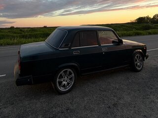 2006 Lada (ВАЗ) 2107, зелёный, 250000 рублей, вид 3