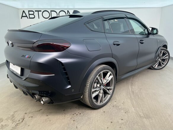 2022 BMW X6 M50i III (G06), синий, 10990000 рублей - вид 2