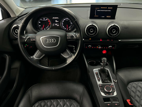 2015 Audi A3 III (8V), белый, 1070000 рублей - вид 9