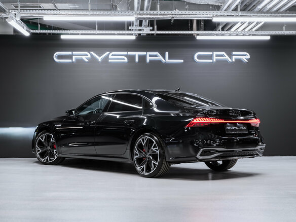 2025 Audi A7 L 45 TFSI II (4K), чёрный - вид 3