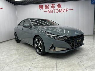 2021 Hyundai Elantra VII (CN7), серый, 1850000 рублей, вид 2