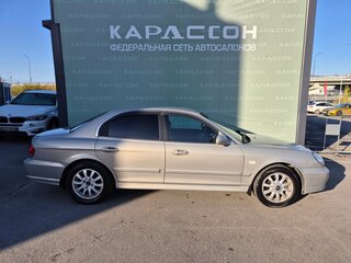 2007 Hyundai Sonata ТагАЗ IV (EF) Рестайлинг, бежевый, 519000 рублей, вид 4