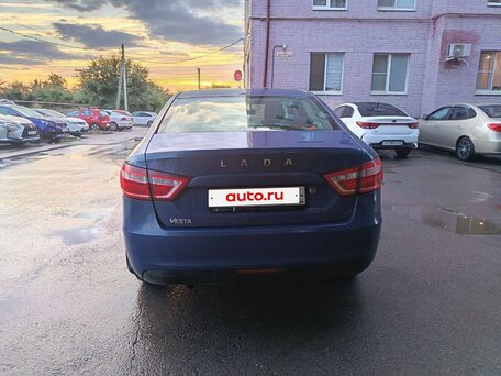 2016 Lada (ВАЗ) Vesta I, синий, 700000 рублей, вид 4