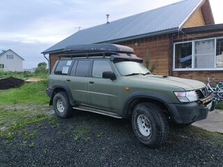 1998 Nissan Patrol V (Y61), зелёный, 620000 рублей, вид 4