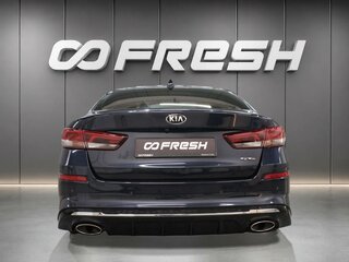 2018 Kia Optima IV Рестайлинг, синий, 2120000 рублей, вид 4