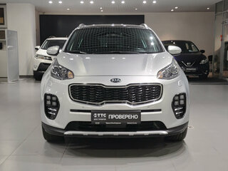 2016 Kia Sportage IV, серебристый, 1845000 рублей, вид 2
