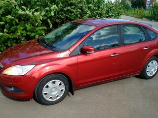 2009 Ford Focus II Рестайлинг, красный, 650000 рублей, вид 3