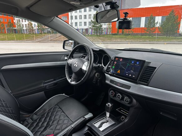 2011 Mitsubishi Lancer X Рестайлинг, серый, 900000 рублей - вид 7