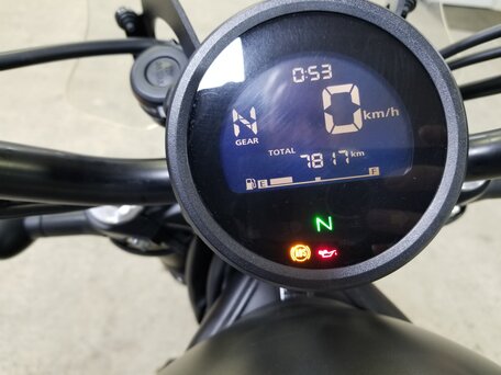 2020 Honda Rebel 500, серый, 675000 рублей, вид 2