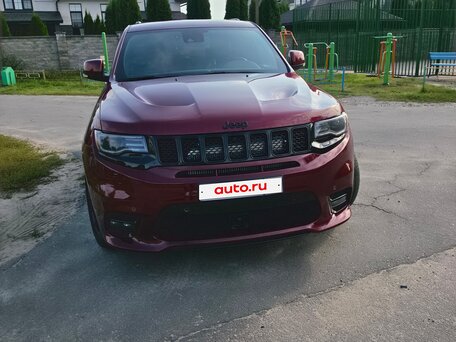 2021 Jeep Grand Cherokee SRT IV (WK2) Рестайлинг, красный, 9500000 рублей, вид 3