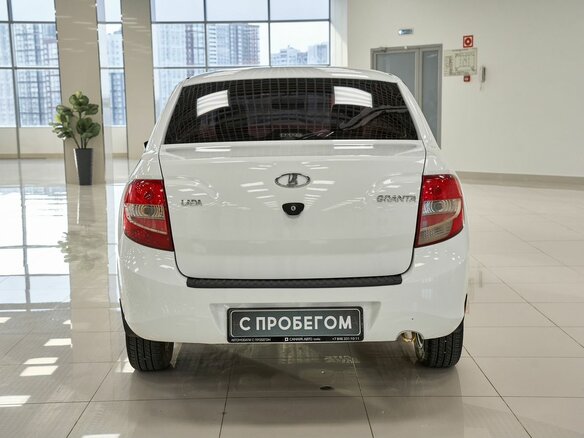 2012 Lada (ВАЗ) Granta I, белый - вид 7