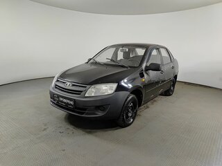 2012 Lada (ВАЗ) Granta I, чёрный, 165000 рублей, вид 1