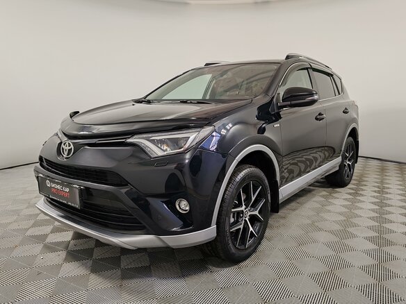 2017 Toyota RAV4 IV (XA40) Рестайлинг, чёрный