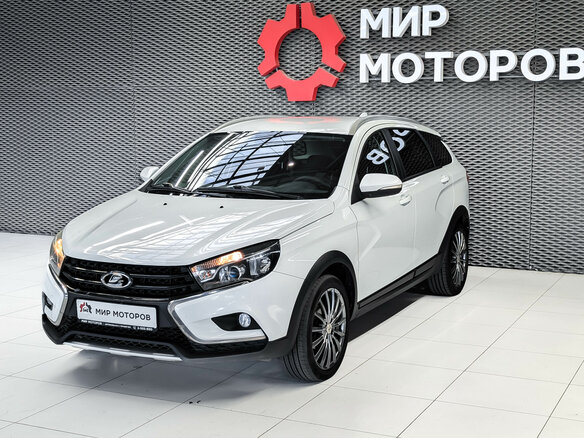 2018 Lada (ВАЗ) Vesta SW Cross I, белый, 999000 рублей
