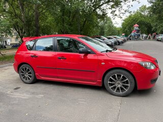2008 Mazda 3 I (BK) Рестайлинг, красный, 630000 рублей, вид 4