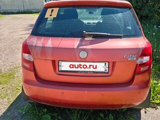 2007 Skoda Fabia II, красный, 300000 рублей, вид 4