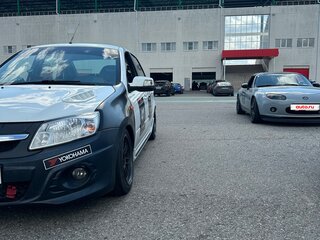 2015 Lada (ВАЗ) Granta Sport I, белый, 950000 рублей, вид 3