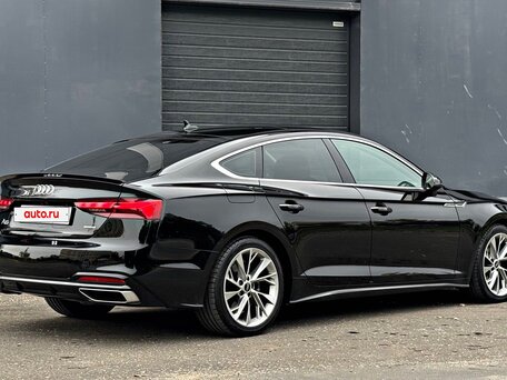 2021 Audi A5 Sportback 40 TFSI II (F5) Рестайлинг, чёрный, 3290000 рублей, вид 5