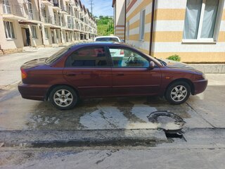 2007 Kia Spectra I Рестайлинг 2, красный, 270000 рублей, вид 5