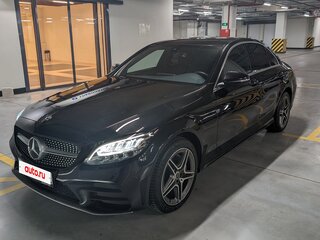 2018 Mercedes-Benz C-Класс 180 IV (W205) Рестайлинг, чёрный, 2650000 рублей, вид 1