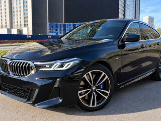 2022 BMW 6 серии Gran Turismo 620d IV (G32) Рестайлинг, чёрный, 5700000 рублей, вид 2