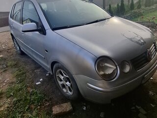 2003 Volkswagen Polo IV, серебристый, 210000 рублей, вид 3