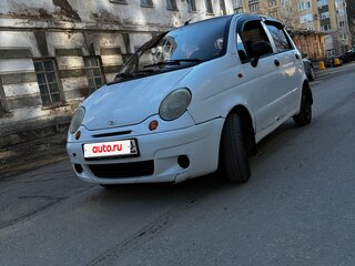 2005 Daewoo Matiz I Рестайлинг, белый, 175000 рублей, вид 2