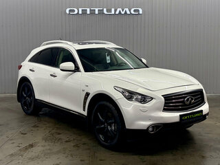2013 Infiniti QX70, белый, 1797000 рублей, вид 3