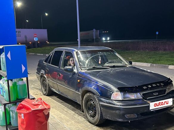2007 Daewoo Nexia I, синий, 45000 рублей