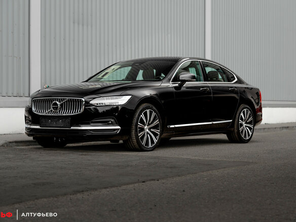 2024 Volvo S90 II Рестайлинг, чёрный