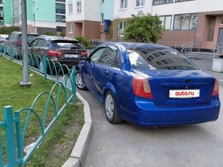 2008 Chevrolet Lacetti I, синий, 350000 рублей, вид 4